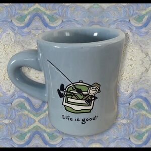 Good Home Life Is Good Coffee Mug Do What You Like Light Blue Graphics GIFT